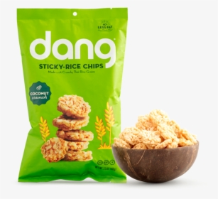 Dang Coconut Rice Chips, HD Png Download, Transparent PNG