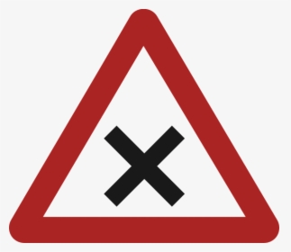 Free Png Download Priority To The Right Road Sign Png - Road Signs Theory Test 2018, Transparent Png, Transparent PNG
