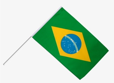 Brazil Hand Waving Flag - Brazil Flag, HD Png Download, Transparent PNG
