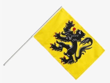 Belgium Flanders Hand Waving Flag , Png Download - Lion, Transparent Png, Transparent PNG