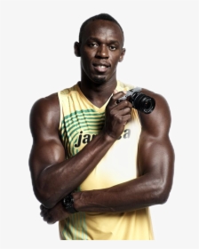 #usainbolt #fast #speed #light #freetoedit - Usain Bolt Photos Gallery, HD Png Download, Transparent PNG