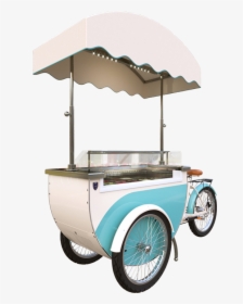 Classic Ice Cream Cart, HD Png Download, Transparent PNG
