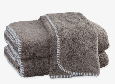 Whipstitch Bath Towels Smoke Grey, Sterling, HD Png Download, Transparent PNG