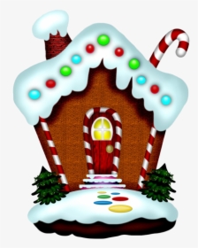 Gingerbread House Png Image - Gingerbread House Transparent Background, Png Download, Transparent PNG