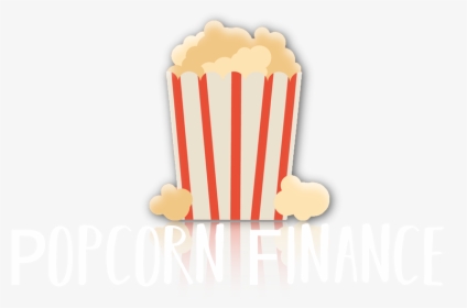 Cropped Popcorn Finance Logo White No Background - Fast Food, HD Png Download, Transparent PNG