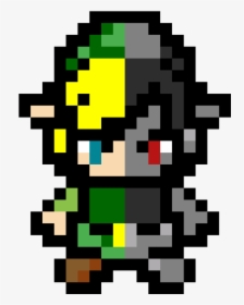 Link & Dark Link - Easy Zelda Pixel Art, HD Png Download, Transparent PNG