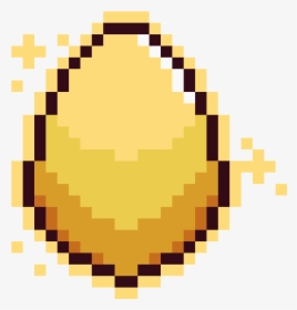 The Golden Egg - Pixel Art Minecraft Yoshi, HD Png Download, Transparent PNG