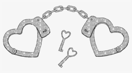 #hearts #heart #png #overlays #soft #freetoedit - Heart Handcuffs Clip Art, Transparent Png, Transparent PNG