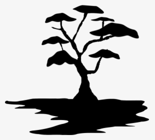 Silhouette Of African Trees, HD Png Download, Transparent PNG