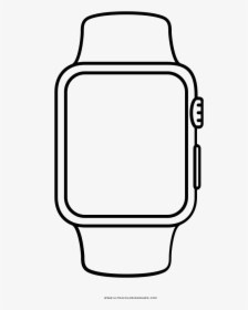 Apple Watch Coloring Page Ultra Coloring Pages - Watch Apple Coloring Page, HD Png Download, Transparent PNG