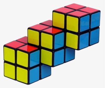 Rubik S Cube Puzzle Cube Jigsaw Puzzles - 3 2x2 Rubik's Cube, HD Png Download, Transparent PNG