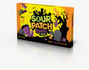 Sour Patch Kids, Zombie Kids Halloween Candy, - Zombie Sour Patch Flavors, HD Png Download, Transparent PNG