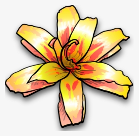 Yellow Flower Clip Art, HD Png Download, Transparent PNG