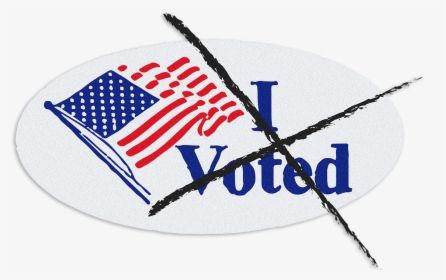 One Person, No Vote - Voted Sticker Transparent Background, HD Png Download, Transparent PNG