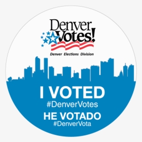 Voted Sticker Denver, HD Png Download, Transparent PNG
