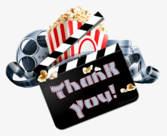 #movie #movies #popcorn #film #filmstrip #filmreel - Transparent Popcorn And Movie, HD Png Download, Transparent PNG
