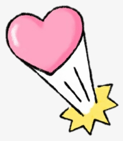 #comic #love #cute #cartoon #heart #bomb #punk #pink - Cute Cartoon Love Heart, HD Png Download, Transparent PNG