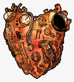 Artificial Heart Cartoon, HD Png Download, Transparent PNG