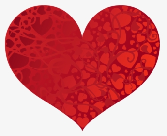 Chalk Red Heart Png Picture Black And White - Mensagem Com Figura De Coração, Transparent Png, Transparent PNG