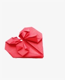 Heart Shaped Origami Png Image - Origami Heart Transparent Background, Png Download, Transparent PNG