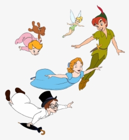 Peter Pan And Wendy Transparent Png, Png Download, Transparent PNG