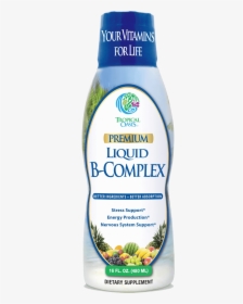 Tropical Oasis Premium Liquid B-complex - Liquid Vitamins For Adults, HD Png Download, Transparent PNG