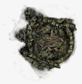 Here Is The Collapsed Castle Tower We Created In My - Coin, HD Png Download, Transparent PNG