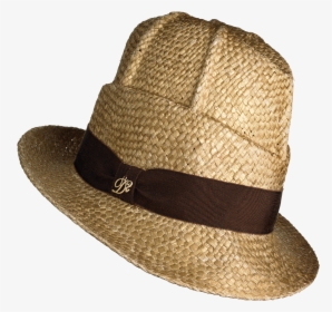 Dsquared2 Big Safari Hat In Straw With Grosgrain Band, - Cowboy Hat, HD Png Download, Transparent PNG