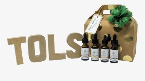 Tree Of Life Seeds Cbd Oil Drop Gift Set - Champagne, HD Png Download, Transparent PNG