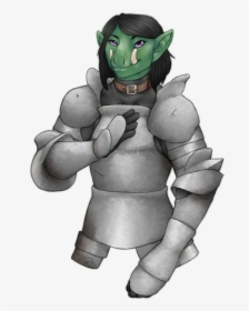 [commission Work]murbol The Orc Paladin - Cartoon, HD Png Download, Transparent PNG