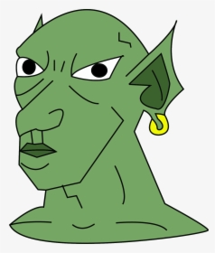 Orc Portrait Colored - Пнг Орк, HD Png Download, Transparent PNG