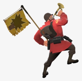 Tf2 Soldier Buff Banner, HD Png Download, Transparent PNG