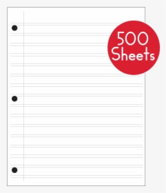 Narrow Notebook Paper - Types Of Notebook Lines, HD Png Download, Transparent PNG