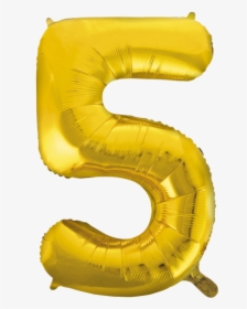 5, - Five Balloon Png Transparent, Png Download, Transparent PNG