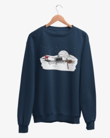 Santa S Ice Camp Submarine Sweatshirt - Let It Snow Sweater Cocaine, HD Png Download, Transparent PNG