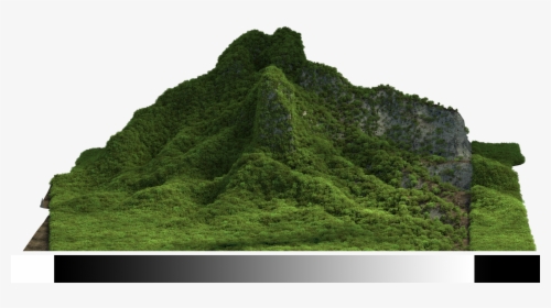 Gradient Used As Decimate Texture On A Point Cloud - Hill, HD Png Download, Transparent PNG
