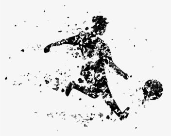 Football Png Images Black And White, Transparent Png, Transparent PNG