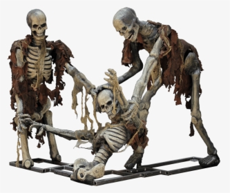 Png Of Hanging Skeleton , Png Download - Figurine, Transparent Png, Transparent PNG