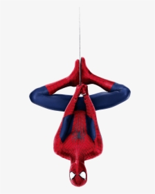Spiderman Hanging Upside Down , Png Download - Spiderman Png, Transparent Png, Transparent PNG