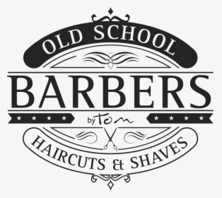 Old School Barber Shop Logo , Png Download - Barber School Png, Transparent Png, Transparent PNG