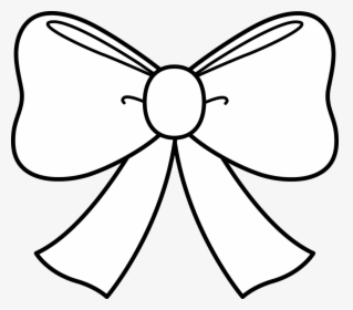 Bow Coloring Page, HD Png Download, Transparent PNG