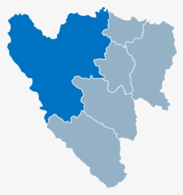 Deanery Of Bihać Location Map - Central Valley Chile Location, HD Png Download, Transparent PNG