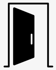 Door Clipart Doorway - Open Door Logo Png, Transparent Png, Transparent PNG