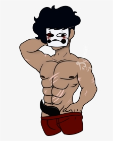 Muscular Boi - Cartoon, HD Png Download, Transparent PNG