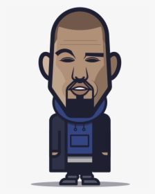 Loogmoji Of Kanye West - Illustration, HD Png Download, Transparent PNG