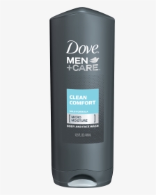 Dove Men Care Clean Comfort Body And Face Wash - Dove Men Care Clean Comfort, HD Png Download, Transparent PNG