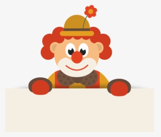 Clown Cartoon Circus Clip Art - Cute Clown Cartoon, HD Png Download, Transparent PNG