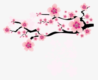 Ume Blossom Clipart Apricot Blossom - Apricot Blossom Vector Png, Transparent Png, Transparent PNG