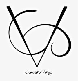 “cancer/virgo” Sigil Requested By Anonymous - Virgo Cancer Sigil, HD Png Download, Transparent PNG