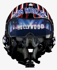 Hollywood Top Gun Helmet, HD Png Download, Transparent PNG